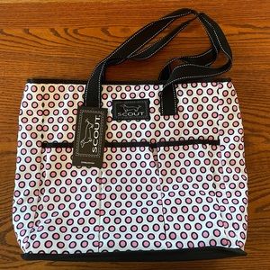 Scout Bags Large Multi-Pocket Insulated Tote Preps Cool NWT